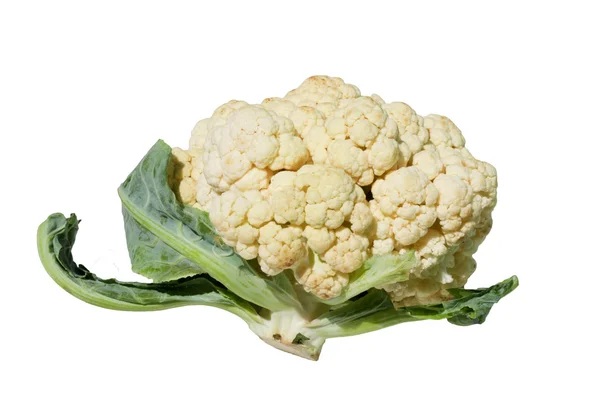 Cauliflower isolated on white — Stock Photo, Image