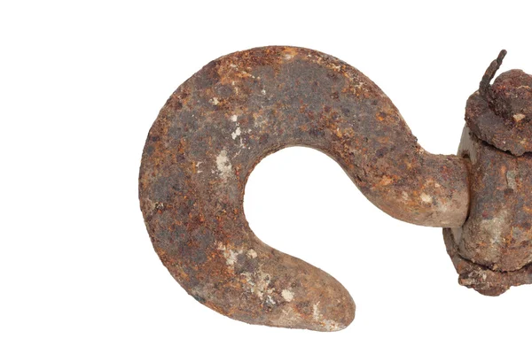 Rusty iron hook — Stock Photo, Image
