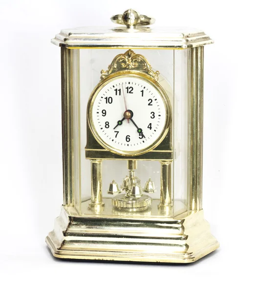 Антикварні золоті годинники — стокове фото