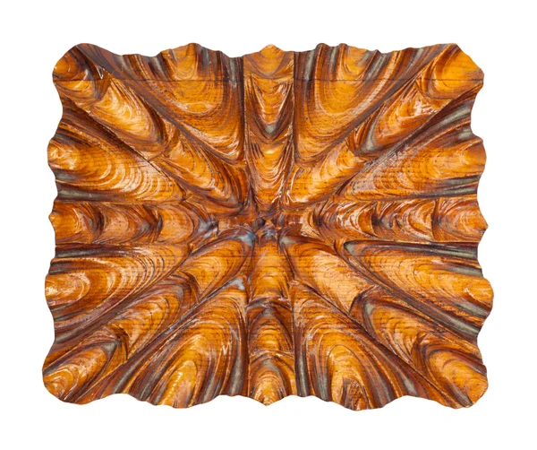 Dřevěné s krásným vzorkem potažené kůra — Stock fotografie