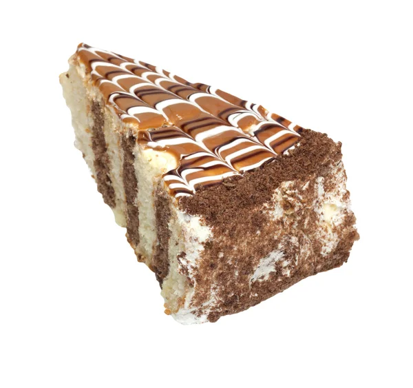 Cake with cream web — Stock Photo, Image
