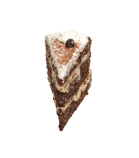 Солодкий і смачний пиріг Брауні відмінно під час кавового гальма — стокове фото