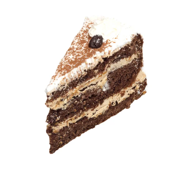 Сладкий и вкусный пирог Brownie отлично подходит для во время кофе браке — стоковое фото