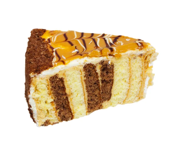 Karamell tårta — Stockfoto