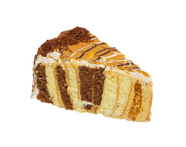 Карамельный торт — стоковое фото
