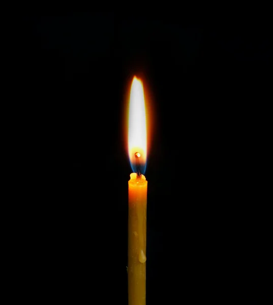 Burning Candle — Stock Photo, Image