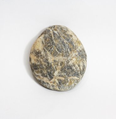 Stone,isolated on white with clipping path. clipart