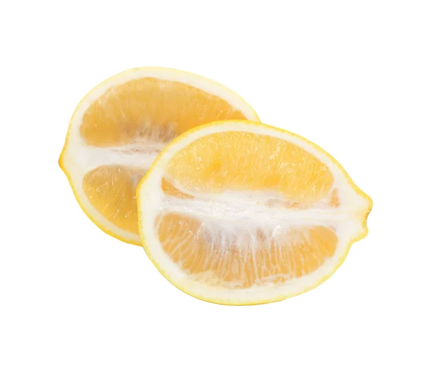 Lemon isolated on white background — Stock Photo, Image