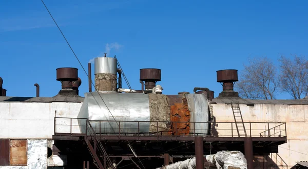 stock image Old abandoned factory