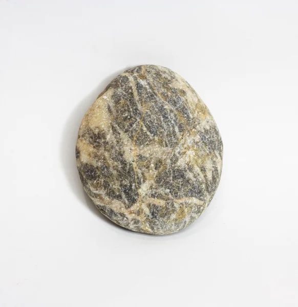 Piedra, aislada en blanco con camino de recorte . —  Fotos de Stock