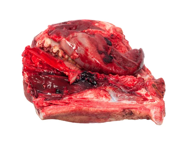 Cabeza de cerdo cortada —  Fotos de Stock