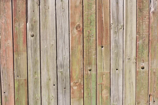 Close up de painéis de vedação de madeira cinza — Fotografia de Stock