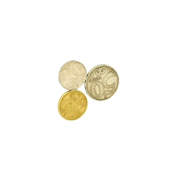 Kazakhstan coins — Stock Photo, Image