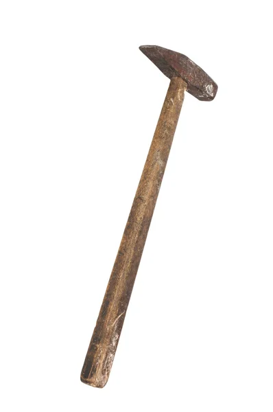 Hammer on white background — Stock Photo, Image