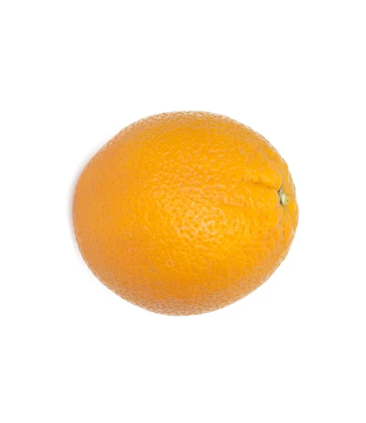 하얀 배경에 고립된 오렌지 — 스톡 사진