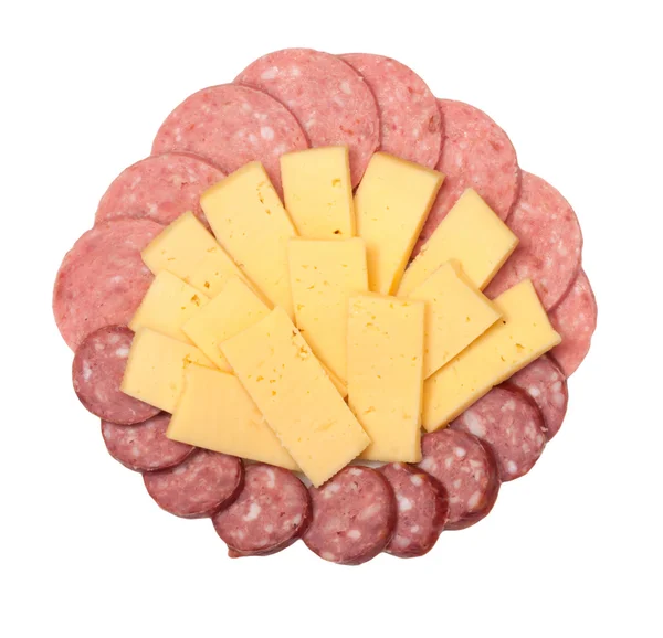 ソーセージのチーズ — ストック写真