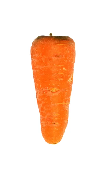 Свежая морковь на белом фоне — стоковое фото