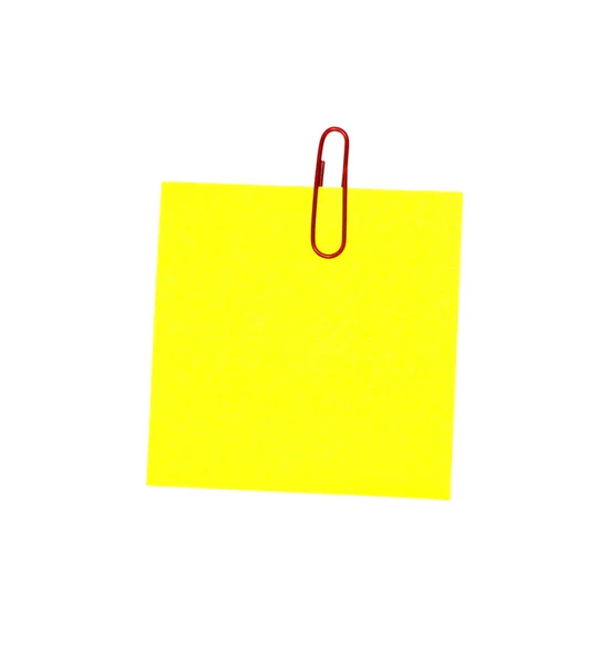 Żółte naklejki — Zdjęcie stockowe