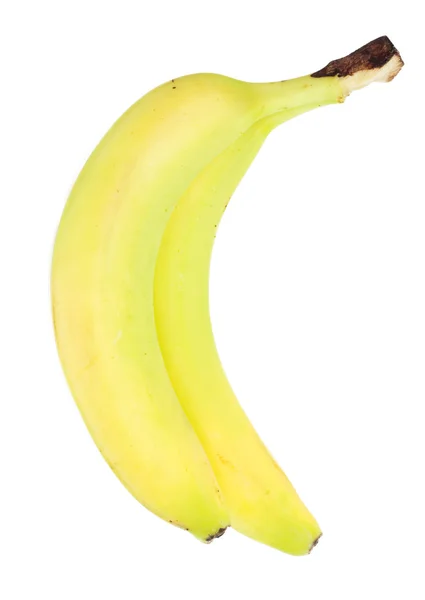 Bananen auf weißem Hintergrund — Stockfoto