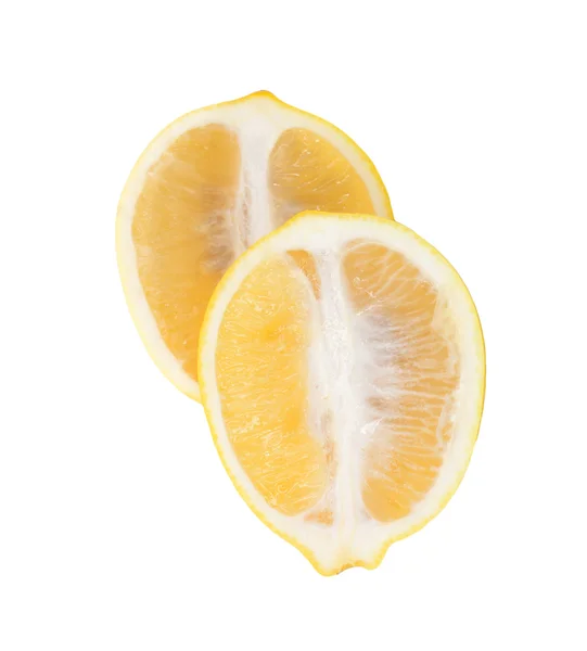 被白色背景隔离的柠檬 — 图库照片