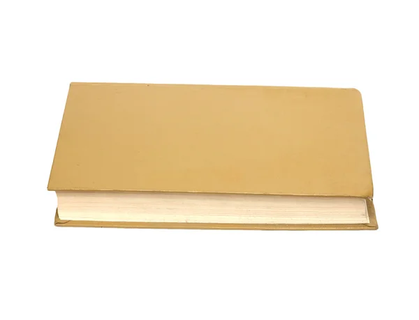 Yellow book isolated on white background — Stock Photo, Image