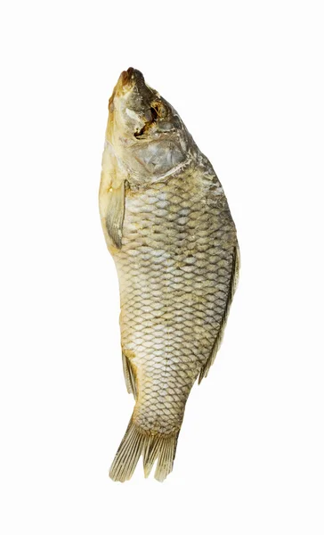 Sušené ryby izolované na bílém pozadí — Stock fotografie