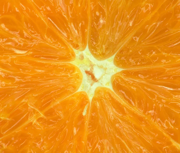 Macro di un'arancia per sfondi — Foto Stock