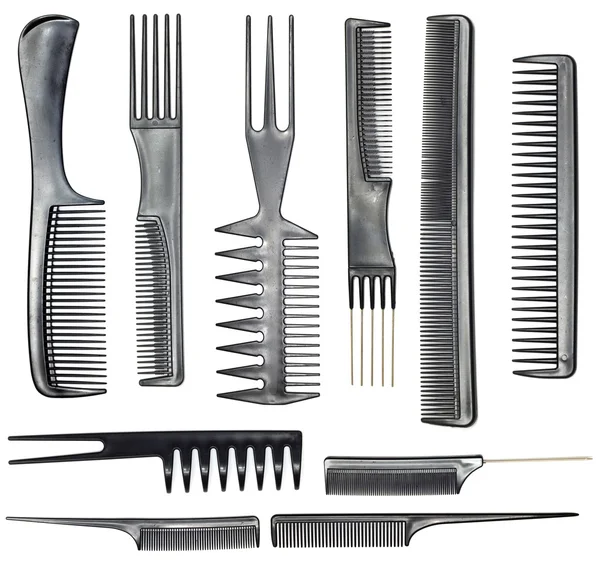 Collection of combs — Stock Photo, Image