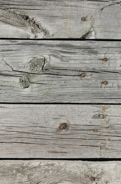 关闭灰色木制栅栏面板 — 图库照片
