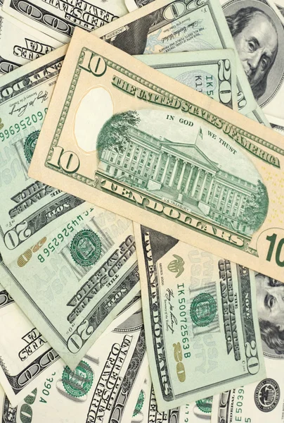 Amerikaanse dollars achtergrond / Usd achtergrond textuur — Stockfoto