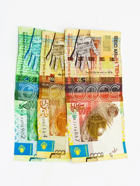 Peníze Kazachstán — Stock fotografie