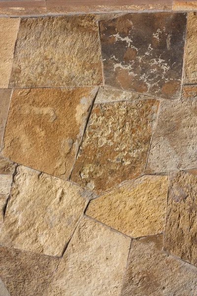 Patrón de pared de piedra sin forma, pared hecha de rocas — Foto de Stock
