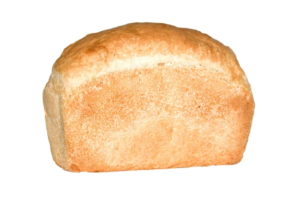 Vekni kenyér elszigetelt fehér alapon — Stock Fotó