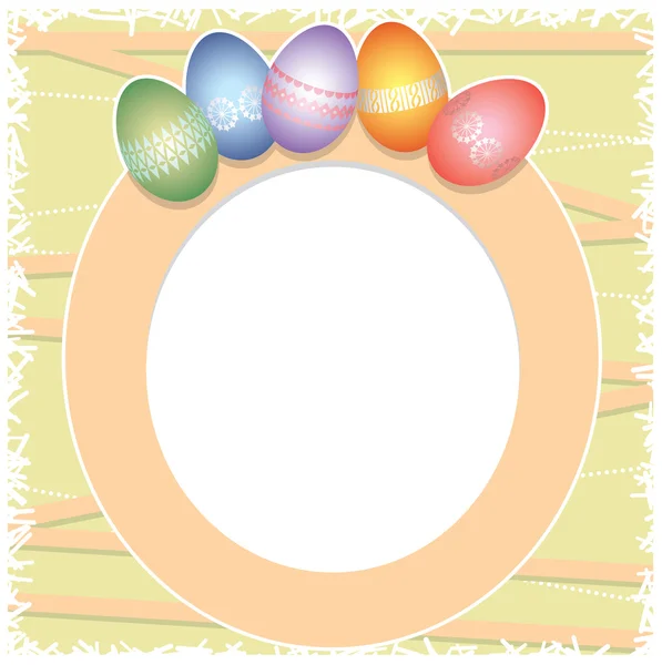 Fondo huevo de Pascua — Vector de stock