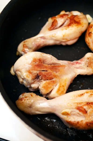 Stock image Crispy fried chicken legs cooking