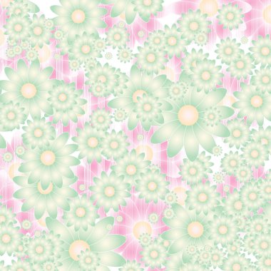 Yumuşak renklerde çiçek arkaplanı