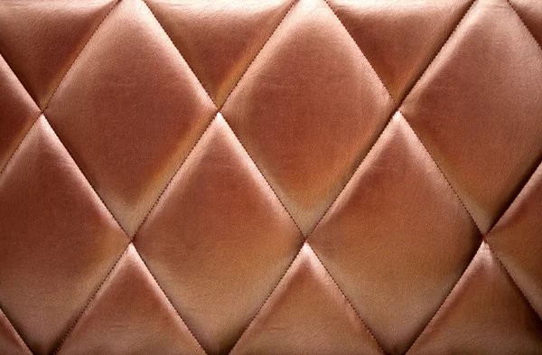 Bronze upholstery leather background — Stock Photo, Image