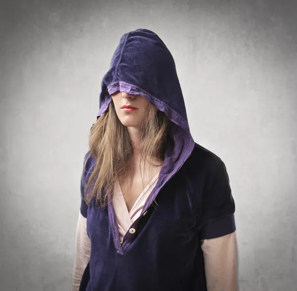 Hooded tröja — Stockfoto