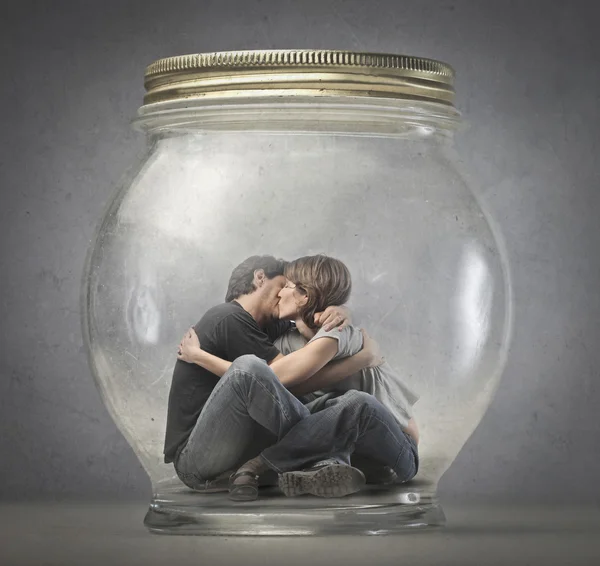 Δυο φιλιά σε ένα βάζο — Φωτογραφία Αρχείου