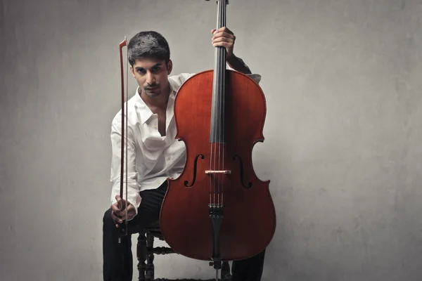 Celloist — Stockfoto