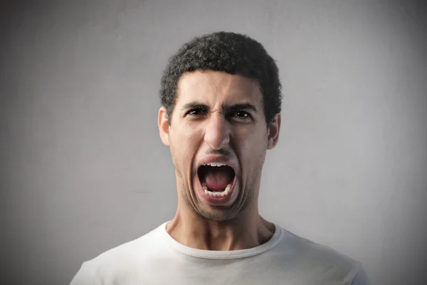 Angry man — Stock Photo, Image