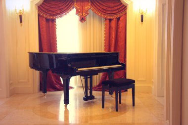 Grand piano clipart