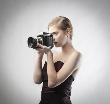 Fashion photographer clipart