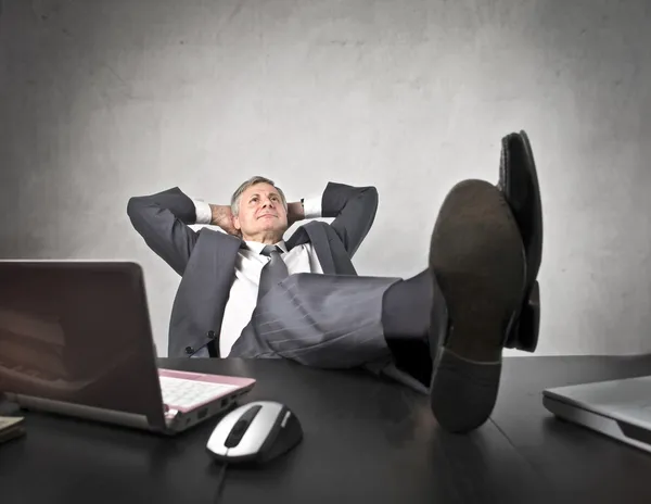 Relax at the office — Stock Photo, Image
