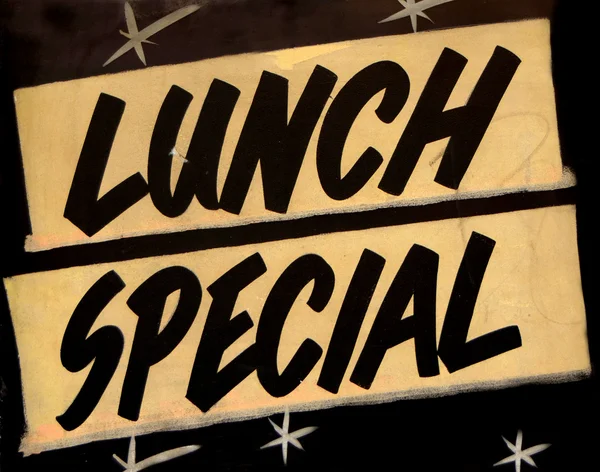 Speciale lunch-café — Stockfoto