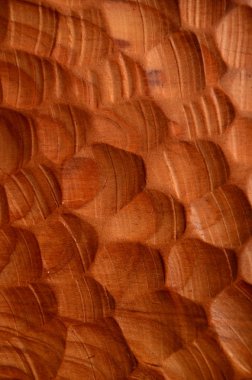 Background Of Carved Wood clipart