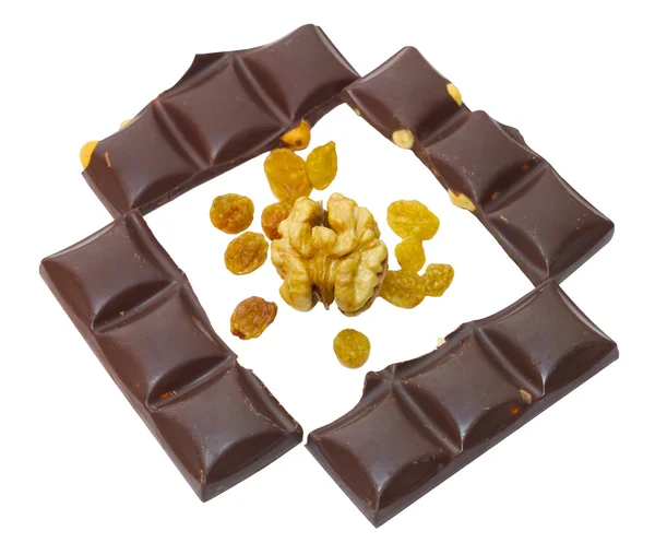 Темный шоколад Бар — стоковое фото