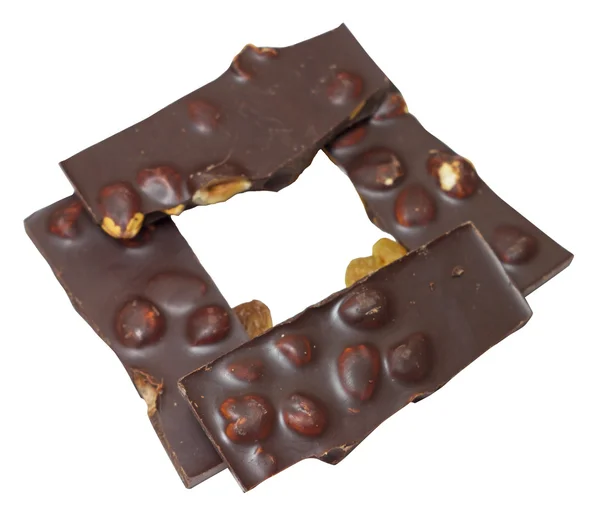 Темный шоколад Бар — стоковое фото