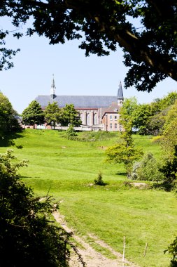 Mont des Cats Abbey, Nord-Pas-de-Calais, France clipart