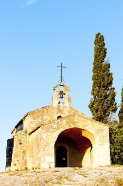 Eygalieres, Provence, Fransa yakınlarındaki Chapel St. Sixte